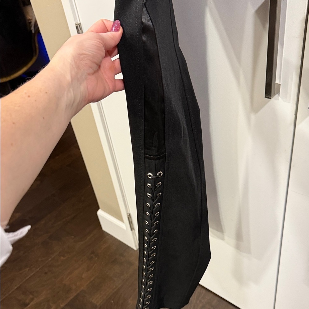 Joseph Ribkoff Black Zippered Garment - Picture 5 of 5